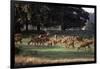 Deer, Richmond Park, Surrey, England, United Kingdom-Walter Rawlings-Framed Photographic Print