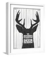 Deer Season 1-null-Framed Giclee Print