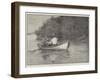 Deer-Shooting on a New York Lake-Rufus Fairchild Zogbaum-Framed Giclee Print