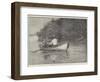 Deer-Shooting on a New York Lake-Rufus Fairchild Zogbaum-Framed Giclee Print