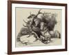 Deer-Stalking in the Highlands, Watching the Body-Edwin Landseer-Framed Giclee Print