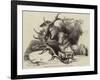 Deer-Stalking in the Highlands, Watching the Body-Edwin Landseer-Framed Giclee Print