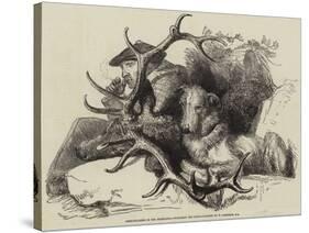 Deer-Stalking in the Highlands, Watching the Body-Edwin Landseer-Stretched Canvas