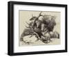 Deer-Stalking in the Highlands, Watching the Body-Edwin Landseer-Framed Giclee Print