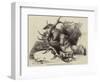 Deer-Stalking in the Highlands, Watching the Body-Edwin Landseer-Framed Giclee Print