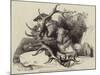 Deer-Stalking in the Highlands, Watching the Body-Edwin Landseer-Mounted Giclee Print