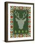 Deer Stitch-Ashley Sta Teresa-Framed Art Print