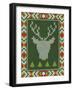 Deer Stitch-Ashley Sta Teresa-Framed Art Print