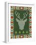 Deer Stitch-Ashley Sta Teresa-Framed Art Print