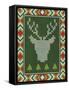 Deer Stitch-Ashley Sta Teresa-Framed Stretched Canvas