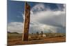 Deer stones with inscriptions, 1000 BC, Mongolia.-Tom Norring-Mounted Photographic Print