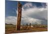 Deer stones with inscriptions, 1000 BC, Mongolia.-Tom Norring-Mounted Premium Photographic Print