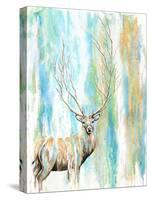 Deer Tree-Michelle Faber-Stretched Canvas