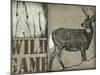 Deer with white tail-null-Mounted Giclee Print