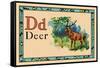 Deer-null-Framed Stretched Canvas