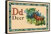 Deer-null-Framed Stretched Canvas