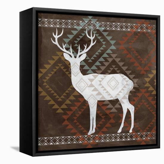 Deer-Erin Clark-Framed Stretched Canvas