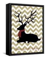 Deer-Erin Clark-Framed Stretched Canvas