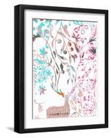 Deer-Whoartnow-Framed Giclee Print