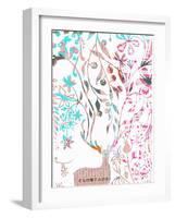 Deer-Whoartnow-Framed Giclee Print