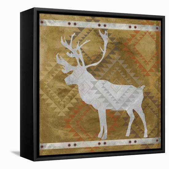 Deer-Erin Clark-Framed Stretched Canvas