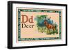 Deer-null-Framed Art Print