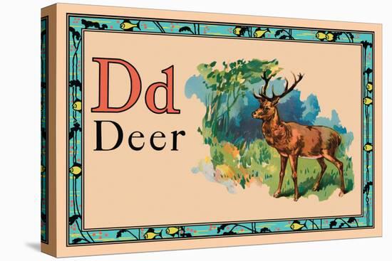 Deer-null-Stretched Canvas