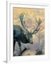 Deerhood III-Ken Hurd-Framed Giclee Print