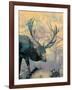 Deerhood III-Ken Hurd-Framed Giclee Print