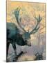 Deerhood III-Ken Hurd-Mounted Giclee Print