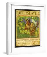 Deerslayer-Newell Convers Wyeth-Framed Art Print