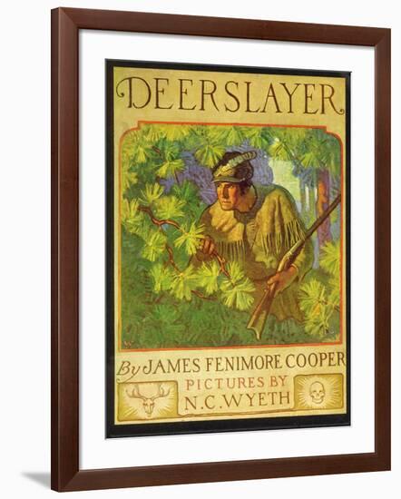 Deerslayer-Newell Convers Wyeth-Framed Art Print