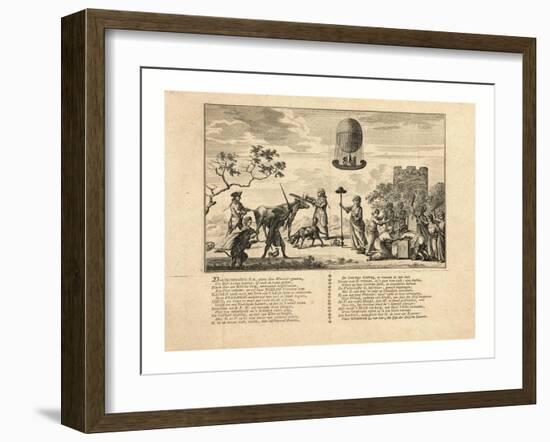 Dees Nederlandsche Koe, Altoos Waereld-Grooten-null-Framed Giclee Print