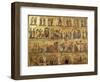 Deesis Row and the Twelve Great Feasts-null-Framed Giclee Print