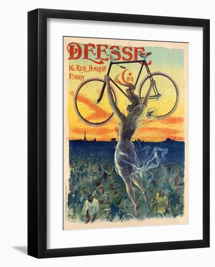 Déesse Cycles-Jean de Paleologu (PAL)-Framed Art Print