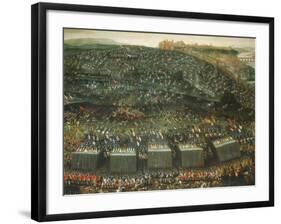 Defeat and Flight of Hungarian and Bohemian Armies-null-Framed Giclee Print