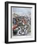 Defeat for the British in Africa, 1894-Frederic Lix-Framed Giclee Print