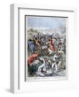 Defeat for the British in Africa, 1894-Frederic Lix-Framed Giclee Print