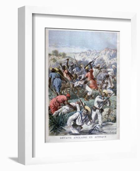 Defeat for the British in Africa, 1894-Frederic Lix-Framed Giclee Print