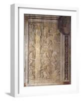 Defeat of Dacian Cavalry, Scene from Cycle on Trajan's Column, 1511-1513-Baldassare Peruzzi-Framed Giclee Print