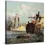 Defeat of the Dutch Fleet, 1666-null-Stretched Canvas