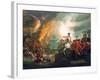 Defeat of the Floating Batteries at Gibraltar, 1782-John Singleton Copley-Framed Giclee Print