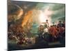 Defeat of the Floating Batteries at Gibraltar, 1782-John Singleton Copley-Mounted Giclee Print