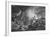 Defeat of the Floating Batteries at Gibraltar, 1782-G Stodart-Framed Giclee Print