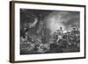 Defeat of the Floating Batteries at Gibraltar, 1782-G Stodart-Framed Giclee Print