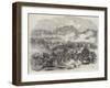 Defeat of the Russians by the Turks, at Kars-Eugen von Guerard-Framed Giclee Print