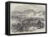 Defeat of the Russians by the Turks, at Kars-Eugen von Guerard-Framed Stretched Canvas