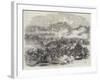 Defeat of the Russians by the Turks, at Kars-Eugen von Guerard-Framed Giclee Print