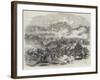 Defeat of the Russians by the Turks, at Kars-Eugen von Guerard-Framed Giclee Print