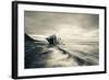 Defeated by the Sea-Inigo Barandiaran-Framed Photographic Print